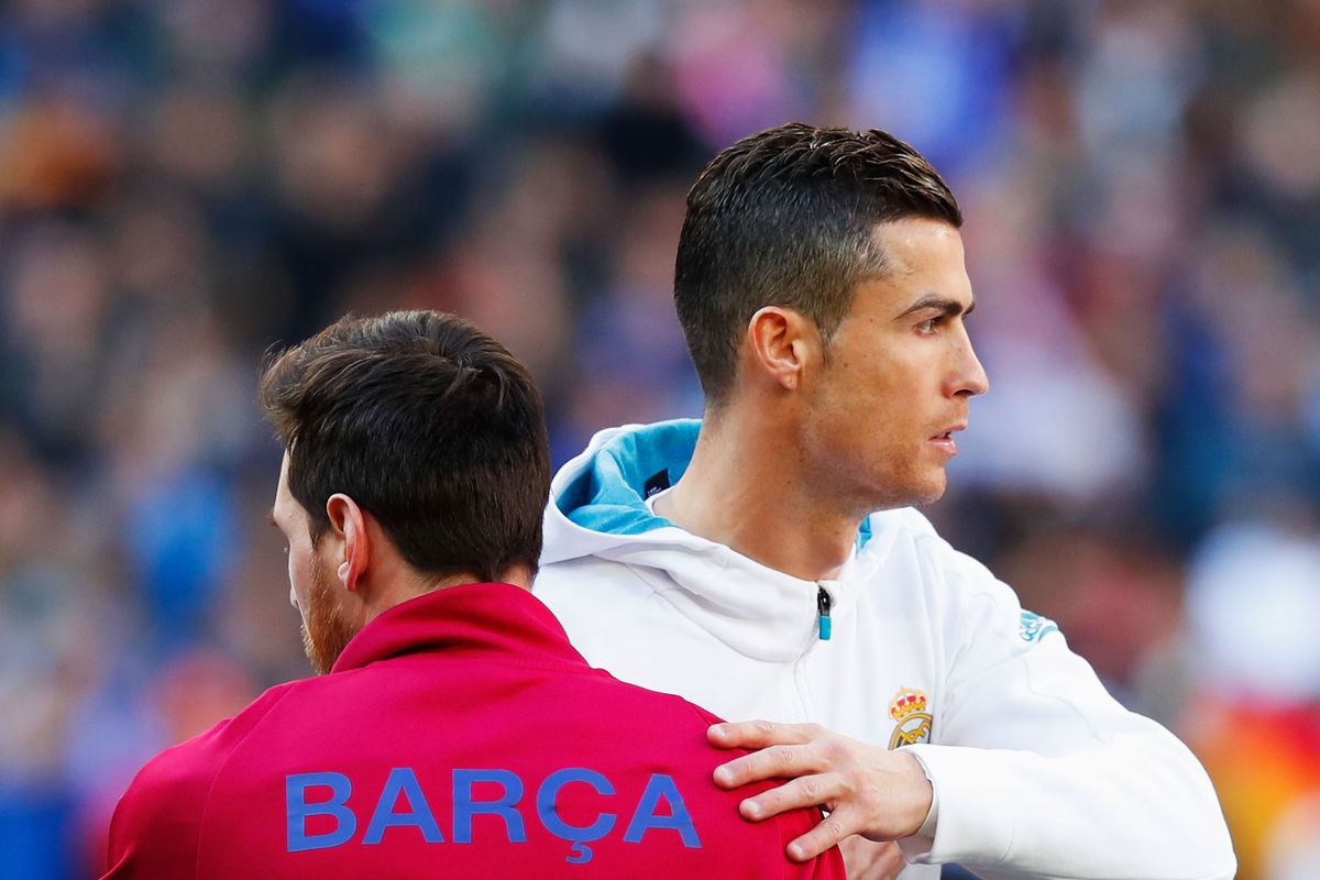 Cristiano Ronaldo and Lionel Messi both score in exhibition